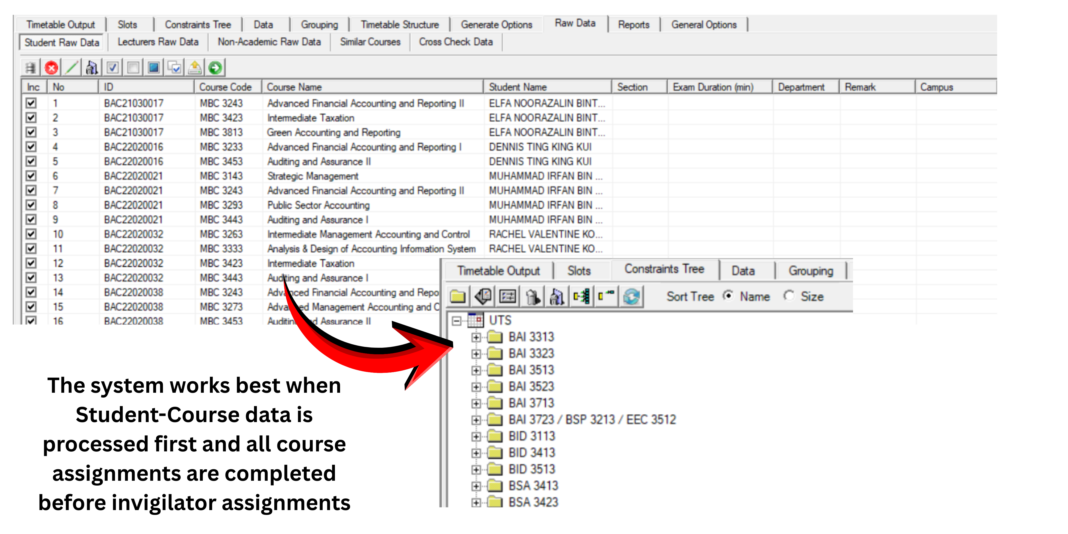 Step 2: Student-Course Data Management - Image 2