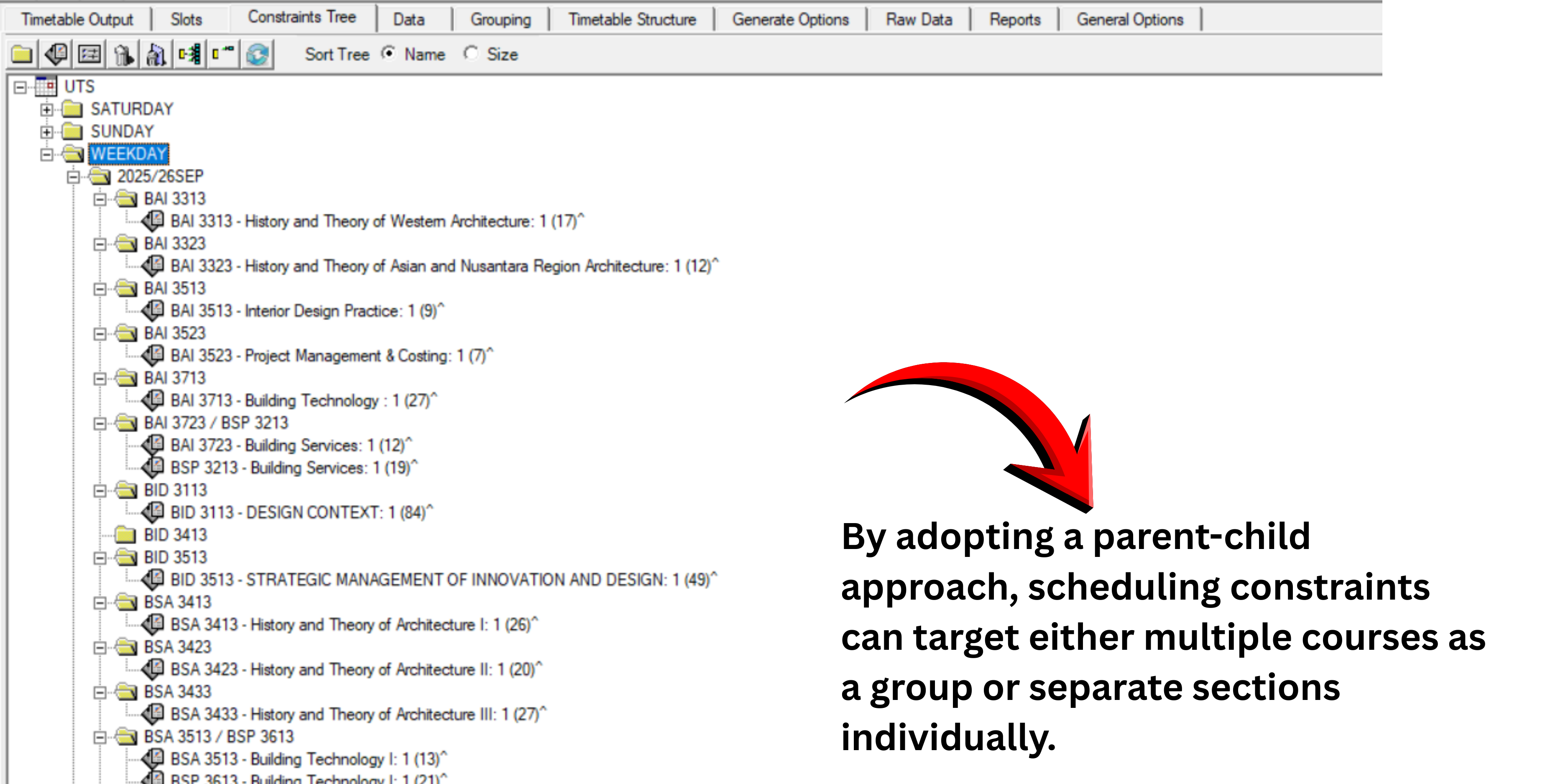 Step 4: Course Constraints and Generation Options - Image 2